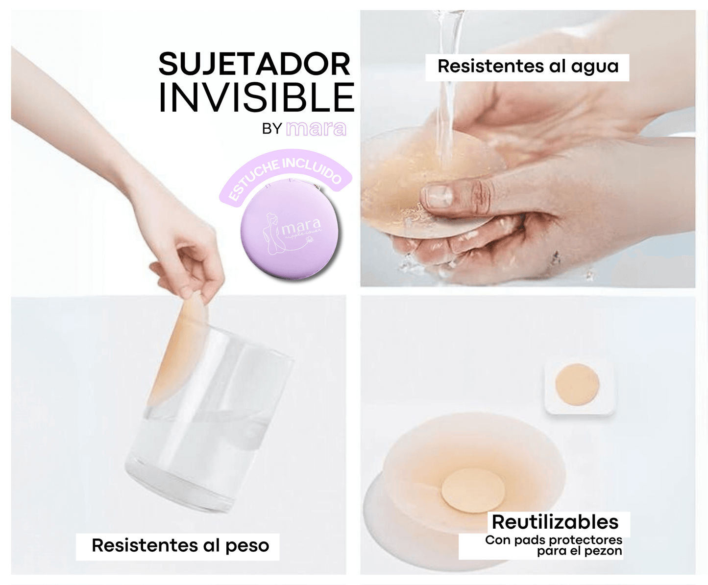 Nipple-Cover Reutilizables (Resérvalos ahora y obtén un 25% de DESCUENTO)